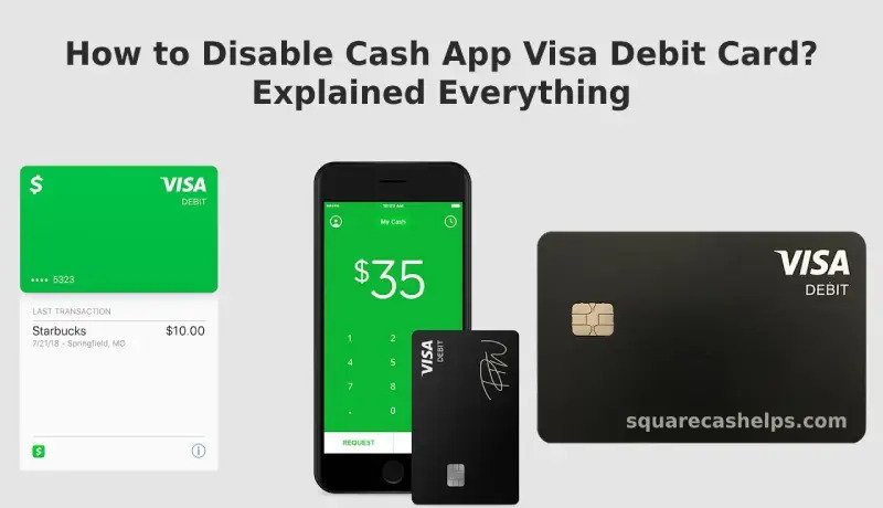 Disable Cash App Visa Debit
